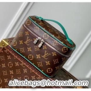 Popular Style Louis Vuitton Nice Mini Vanity Case in Monogram Canvas M12647 Green 2025