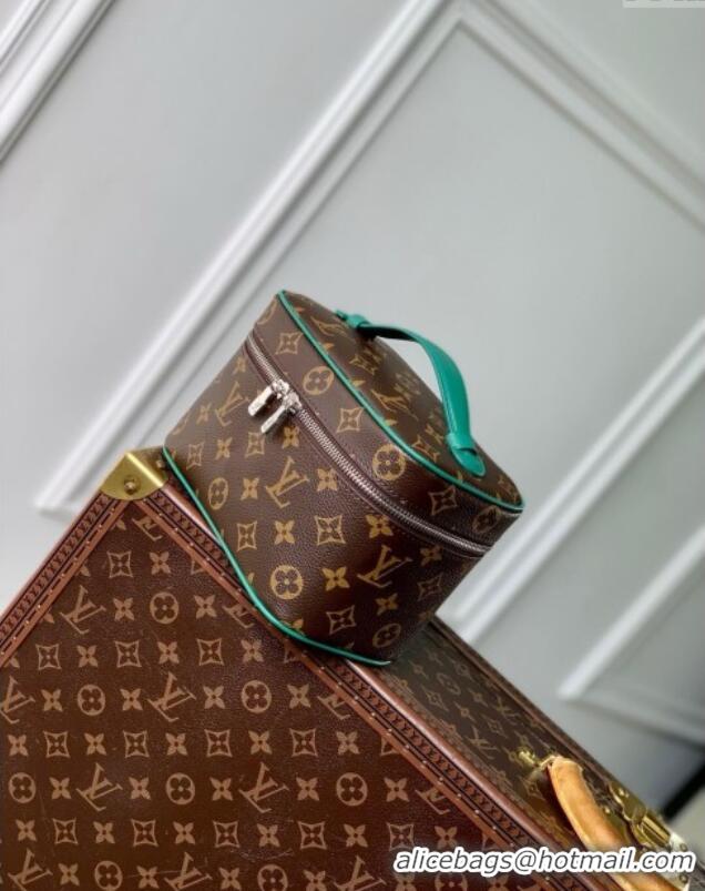 Popular Style Louis Vuitton Nice Mini Vanity Case in Monogram Canvas M12647 Green 2025