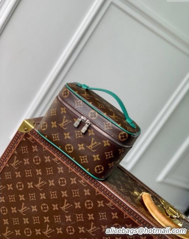 Popular Style Louis Vuitton Nice Mini Vanity Case in Monogram Canvas M12647 Green 2025