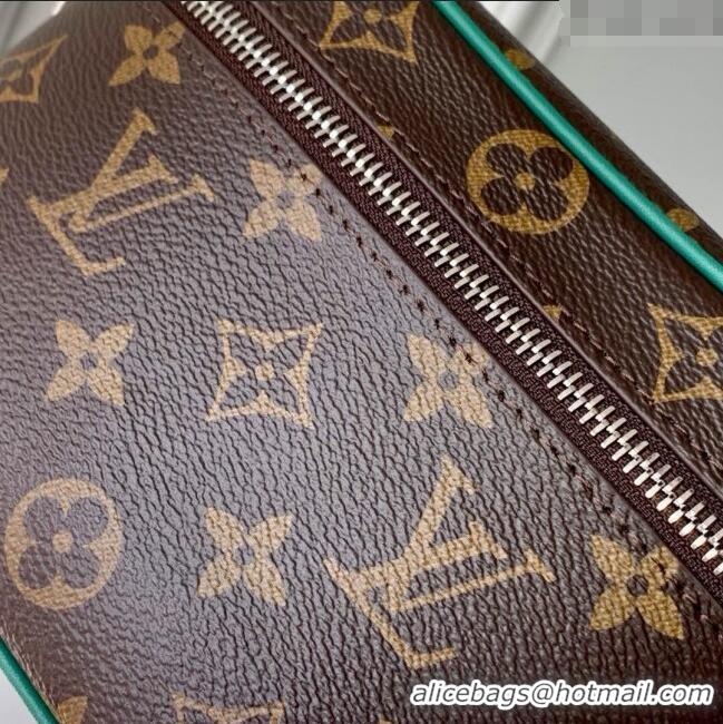 Popular Style Louis Vuitton Nice Mini Vanity Case in Monogram Canvas M12647 Green 2025