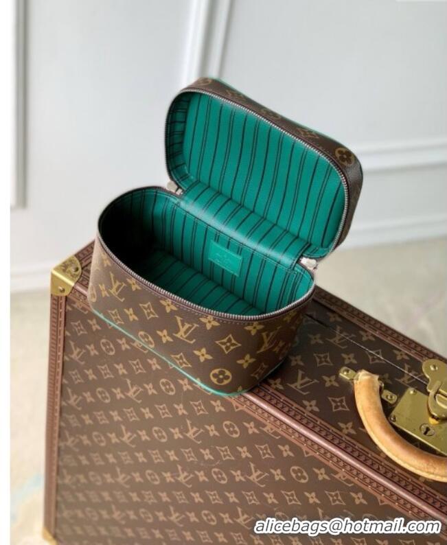 Popular Style Louis Vuitton Nice Mini Vanity Case in Monogram Canvas M12647 Green 2025