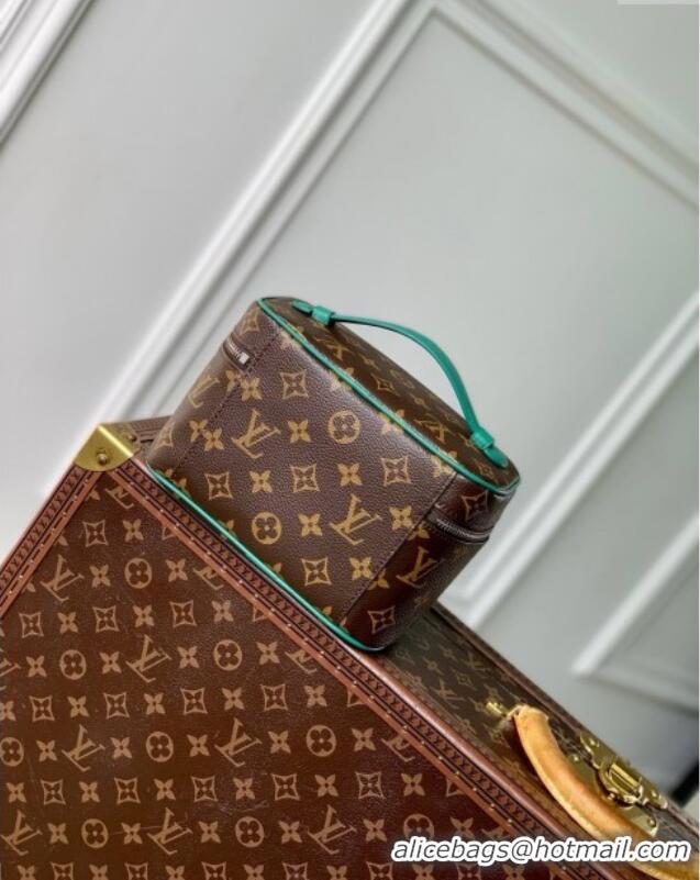 Popular Style Louis Vuitton Nice Mini Vanity Case in Monogram Canvas M12647 Green 2025