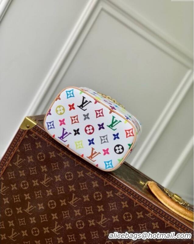 Best Price Louis Vuitton LV x TM Nice Mini Vanity Case in Multicolored Monogram Canvas M13747 White 2025