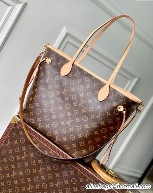 Top Quality Louis Vuitton Neverfull Inside Out MM Tote Bag M11947 Monogram Canvas/Yellow 2024