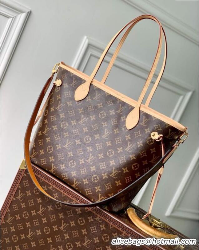 Top Quality Louis Vuitton Neverfull Inside Out MM Tote Bag M11947 Monogram Canvas/Yellow 2024