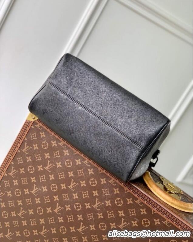 Well Crafted Louis Vuitton Speedy P9 Bandouliere 40 Bag in Calf Leather M21108 Black 2024