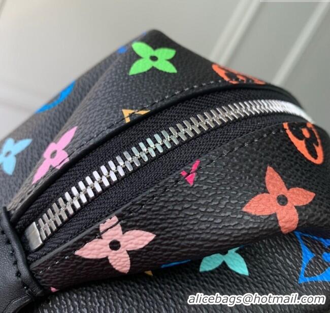 Top Quality Louis Vuitton LV x TM Cosmetic Pouch GM in Multicolored Canvas M3743 Black 2025