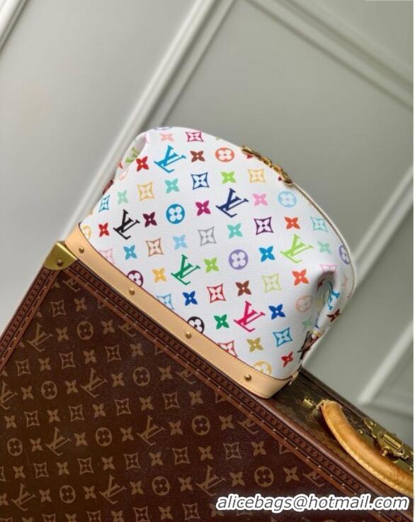 High Quality Louis Vuitton LV x TM Cosmetic Pouch GM in Multicolored Canvas M3743 White 2025