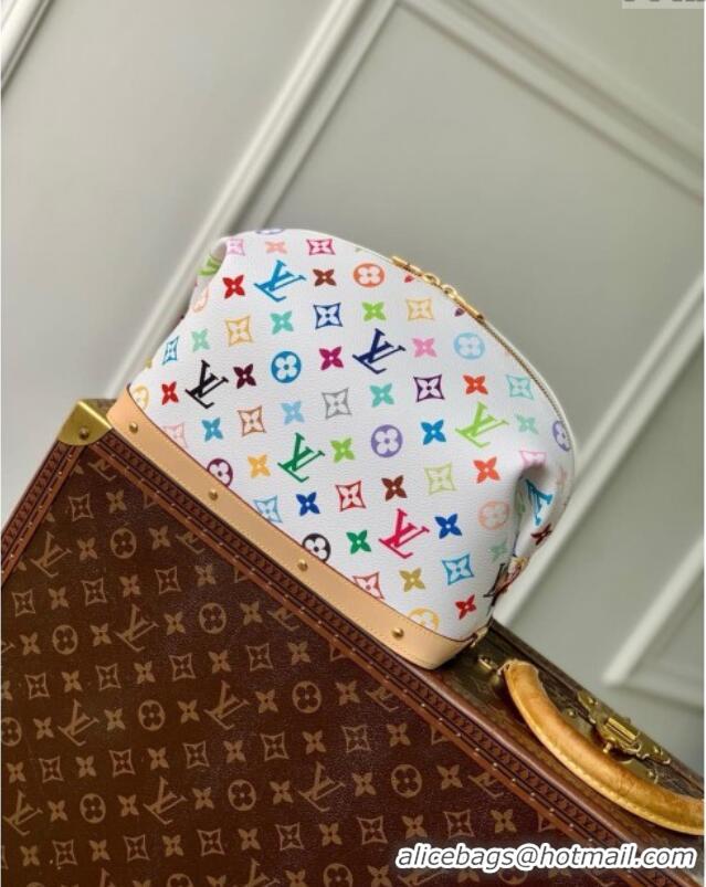 High Quality Louis Vuitton LV x TM Cosmetic Pouch GM in Multicolored Canvas M3743 White 2025