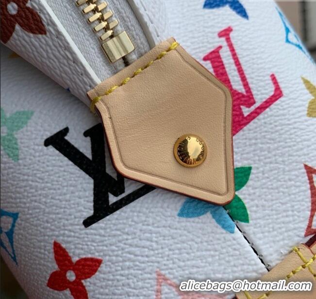 High Quality Louis Vuitton LV x TM Cosmetic Pouch GM in Multicolored Canvas M3743 White 2025