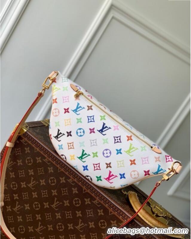 Trendy Design Louis Vuitton LV x TM High Rise Bumbag in Multicolored Monogram Canvas M13660 White 2025