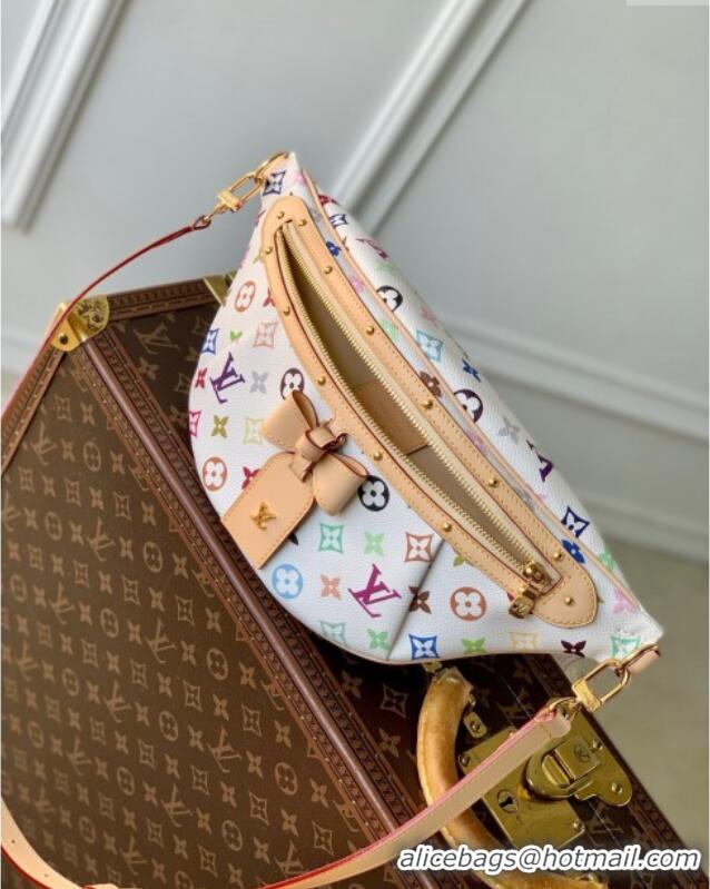 Trendy Design Louis Vuitton LV x TM High Rise Bumbag in Multicolored Monogram Canvas M13660 White 2025