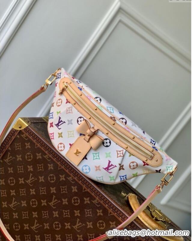 Trendy Design Louis Vuitton LV x TM High Rise Bumbag in Multicolored Monogram Canvas M13660 White 2025