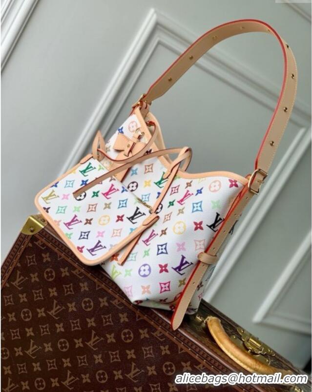 Most Popular Louis Vuitton LV x TM CarryAll PM Bag in Multicolored Monogram Canvas M13661 White 2025