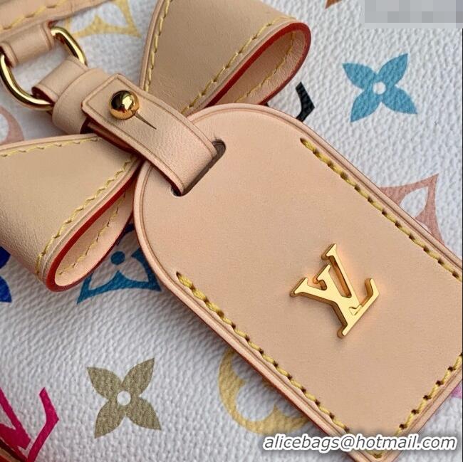 Most Popular Louis Vuitton LV x TM CarryAll PM Bag in Multicolored Monogram Canvas M13661 White 2025