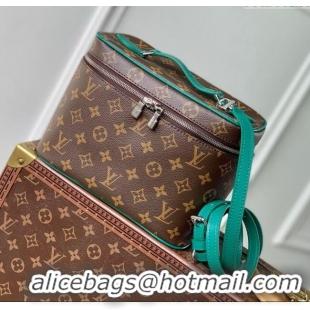 New Fashion Louis Vuitton Nice BB Vanity Case Bag in Monogram Canvas M12667 Green 2025