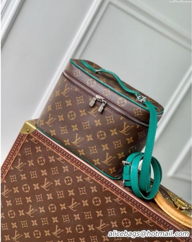 New Fashion Louis Vuitton Nice BB Vanity Case Bag in Monogram Canvas M12667 Green 2025