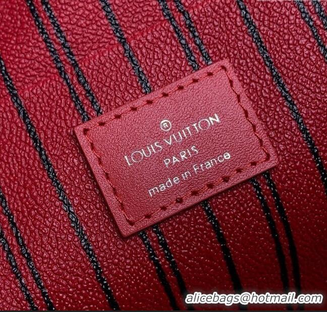 Unique Style Louis Vuitton Nice BB Vanity Case Bag in Monogram Canvas M12671 Red 2025