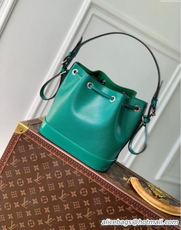 Buy Discount Louis Vuitton Noe BB Bucket Bag in Green Epi Grained Leather M12847 Green 2025