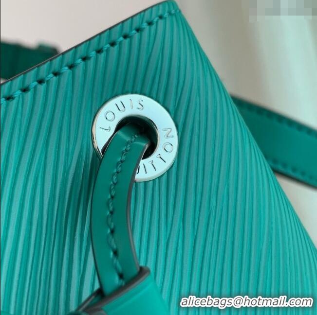 Buy Discount Louis Vuitton Noe BB Bucket Bag in Green Epi Grained Leather M12847 Green 2025