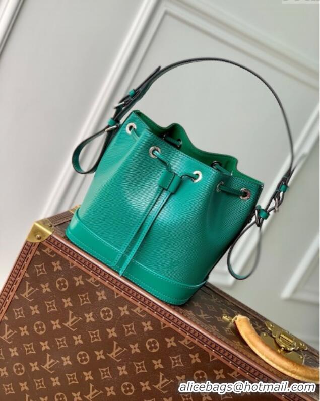 Buy Discount Louis Vuitton Noe BB Bucket Bag in Green Epi Grained Leather M12847 Green 2025