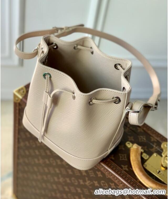 Classic Discount Louis Vuitton Noe BB Bucket Bag in Beige Epi Grained Leather M12847 2025