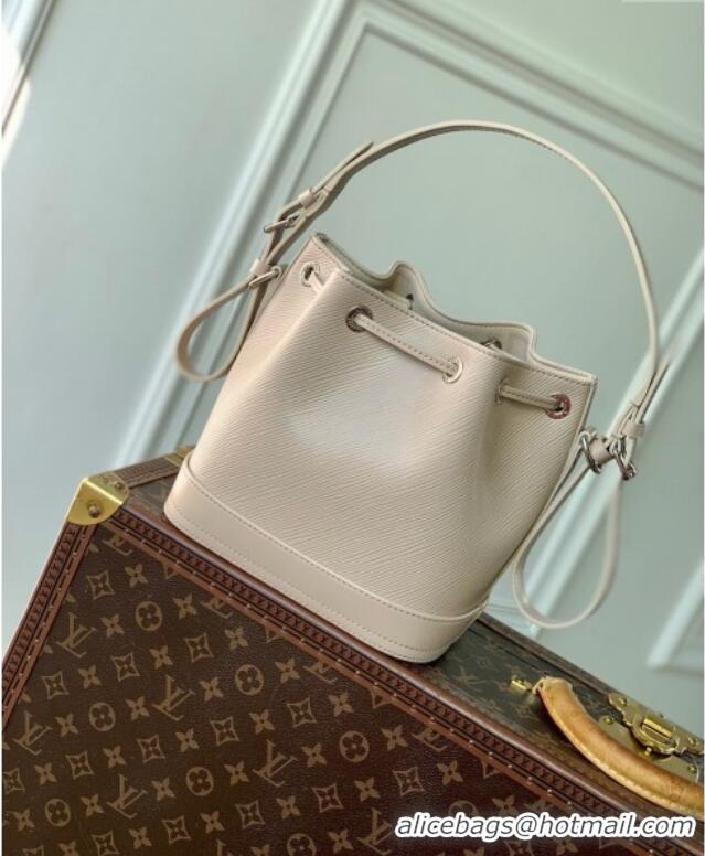 Classic Discount Louis Vuitton Noe BB Bucket Bag in Beige Epi Grained Leather M12847 2025