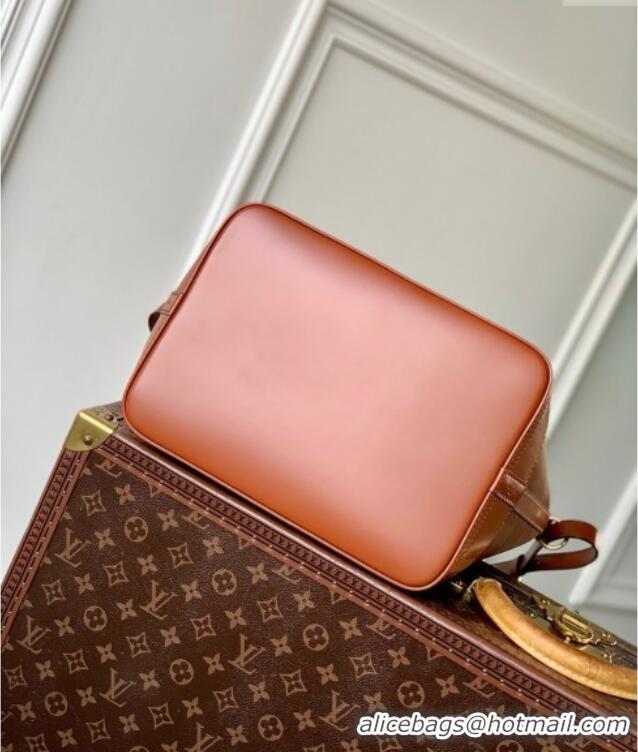 Free Shipping Louis Vuitton Noe MM Bucket Bag in Brown Epi Grained Leather M24932 2025