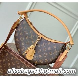 Grade Discount Louis Vuitton Looping Hobo Bag in Monogram Canvas M12939 2025