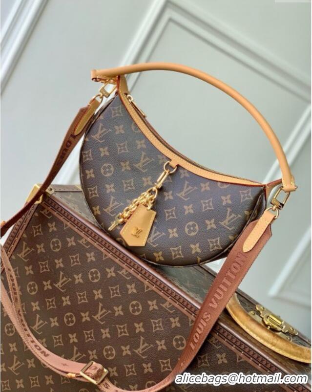 Grade Discount Louis Vuitton Looping Hobo Bag in Monogram Canvas M12939 2025