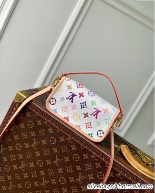 Luxury Discount Louis Vuitton Nano Diane Bag in Multicolored Monogram Canvas M14194 White 2025