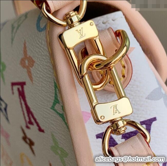 Luxury Discount Louis Vuitton Nano Diane Bag in Multicolored Monogram Canvas M14194 White 2025