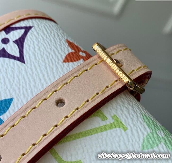 Luxury Discount Louis Vuitton Nano Diane Bag in Multicolored Monogram Canvas M14194 White 2025