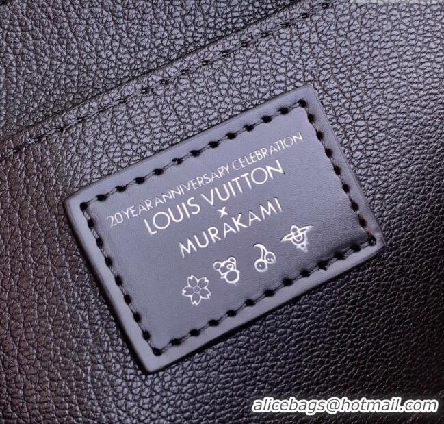 Best Price Louis Vuitton LV x TM Cosmetic Pouch PM Bag in Multicolored Monogram Canvas M13744 Black 2025