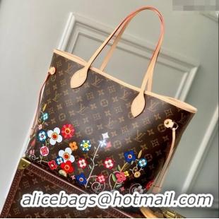 Top Grade Louis Vuitton LV x TM Neverfull MM Bag in Monogram Canvas M13271 2025