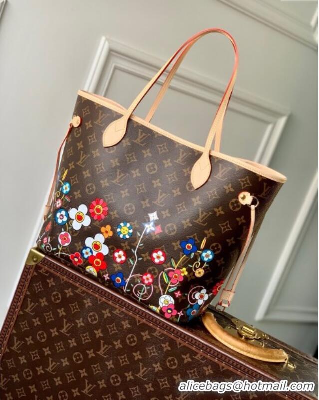 Top Grade Louis Vuitton LV x TM Neverfull MM Bag in Monogram Canvas M13271 2025