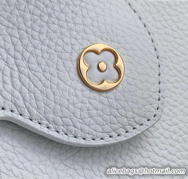 Famous Brand Louis Vuitton My Capucines Bag in Taurillon Leather K00014 White 2025