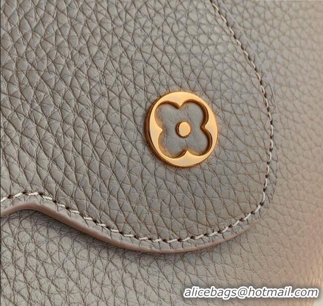 Grade Quality Louis Vuitton My Capucines Bag in Taurillon Leather K00014 Grey 2025