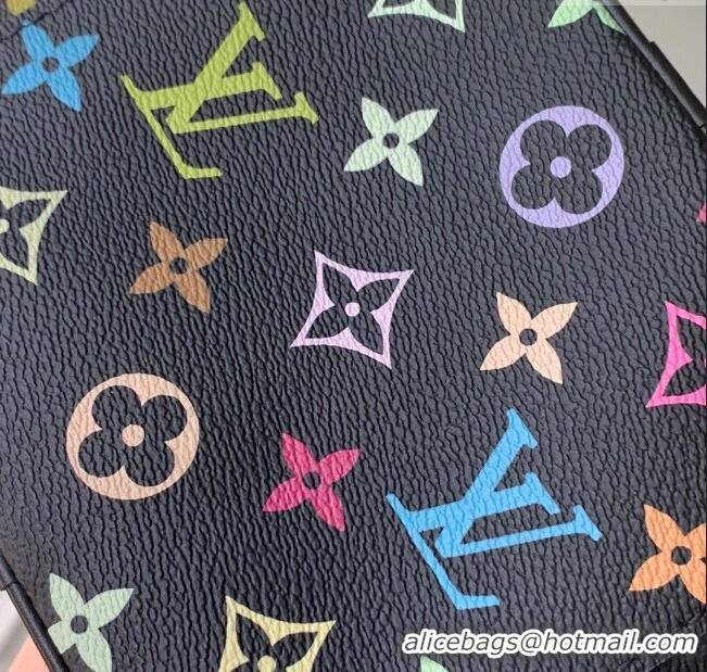 Well Crafted Louis Vuitton LV x TM Nice Mini Vanity Case Bag in Multicolored Monogram Canvas M14033 Black 2025