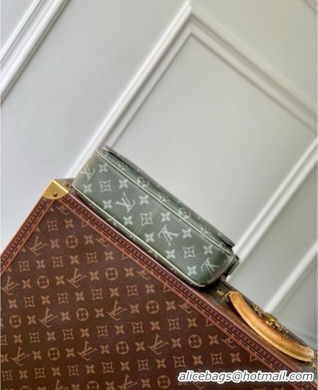 New Design Louis Vuitton District PM Messenger Bag in Khaki Green Monogram Gradient Canvas M11593 2025