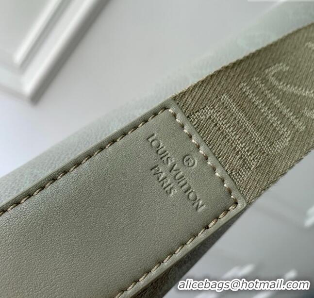 New Design Louis Vuitton District PM Messenger Bag in Khaki Green Monogram Gradient Canvas M11593 2025