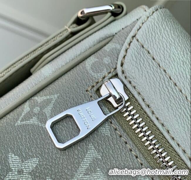 New Design Louis Vuitton District PM Messenger Bag in Khaki Green Monogram Gradient Canvas M11593 2025