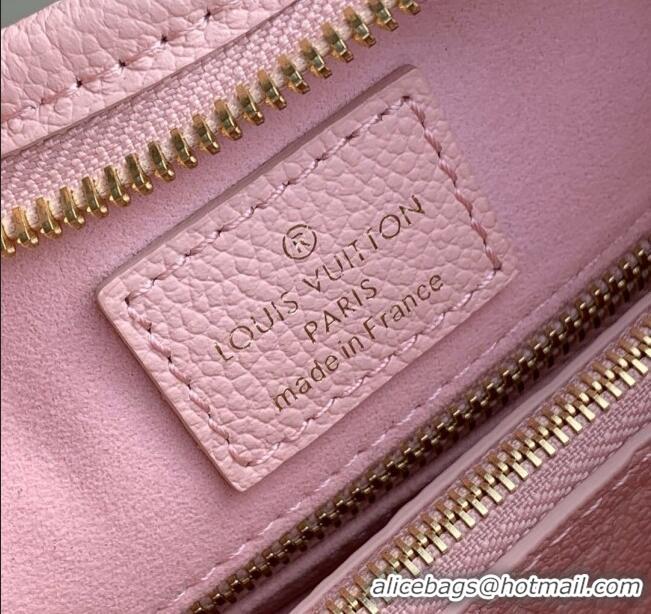 New Fashion Louis Vuitton CarryAll PM Bag in Pink/Beige Embossed Grained Cowhide Leather M14209 2025