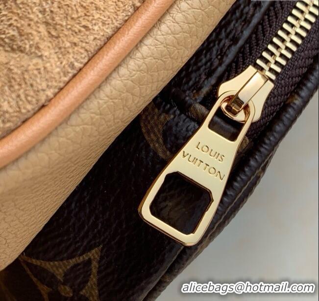 Best Price Louis Vuitton Keepall Bandouliere 25 Bag in Beige Cowhide Leather and Monogram Canvas M12627 2025