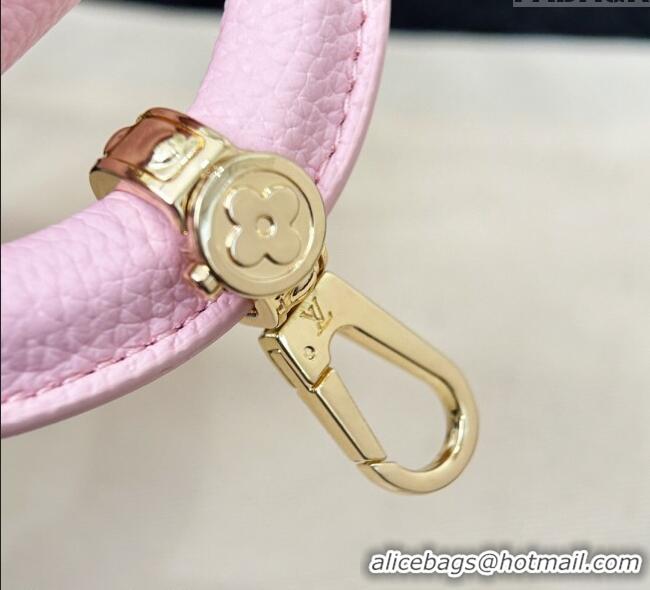 Discount Louis Vuitton Micro Bag Capucines Pouch Bag Charm 0115 Pink 2025