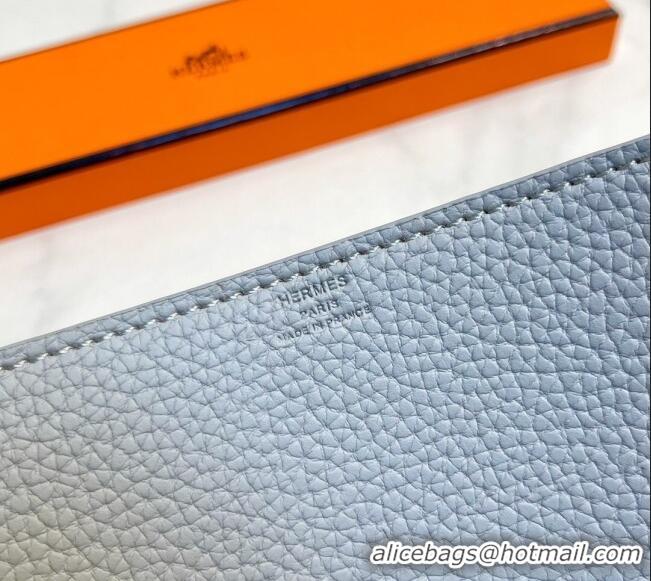 Discount Hermes Mises Bridge Change Grained Calfskin Leather Tray 25cm H5074 Grey 2025