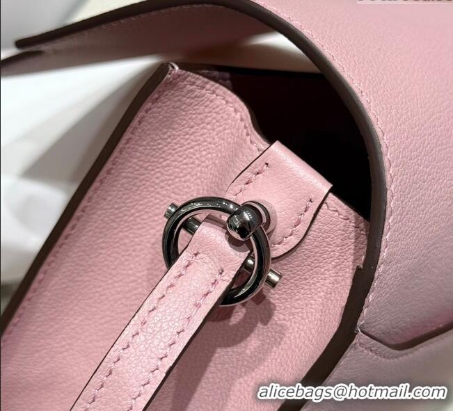 Top Grade Hermes Roulis Mini Bag 18cm in Evercolor Leather H0118 Milk Shake Pink 2025