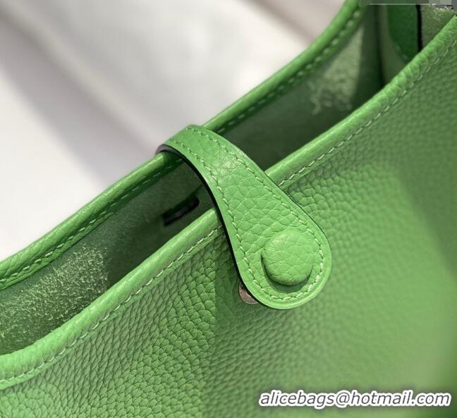 Grade Quality Hermes Evelyne Mini Bag 18cm in Togo Calfskin H0118 Avocado Green 2025