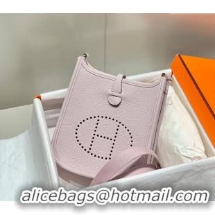 Shop Discount Hermes Evelyne Mini Bag 18cm in Togo Calfskin H0118 Dreamy Purple 2025