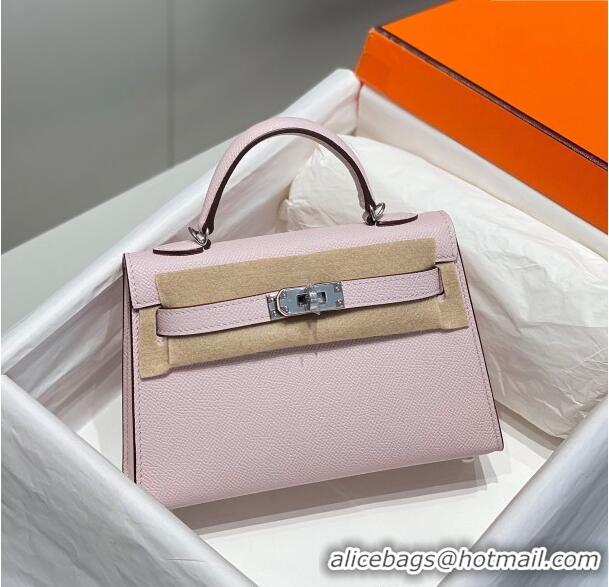 Hot Style Hermes Mini Kelly II Bag 19cm in Epsom Leather 0118 Dreamy Purple 2025